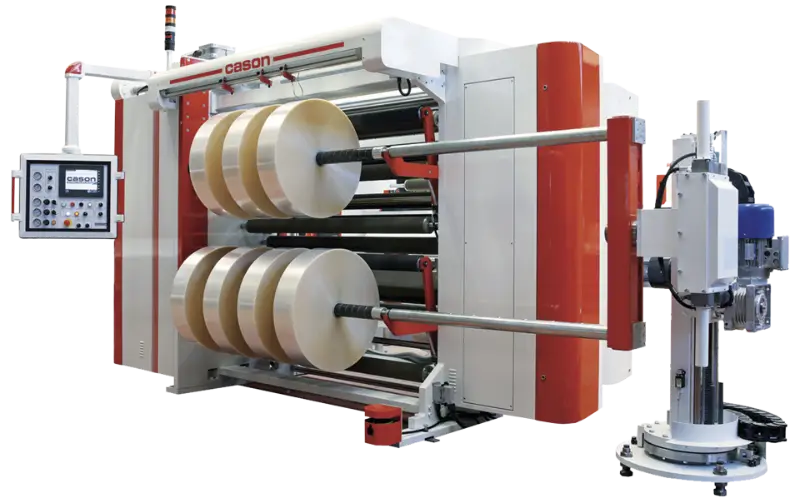 Hygenic slitter rewinder