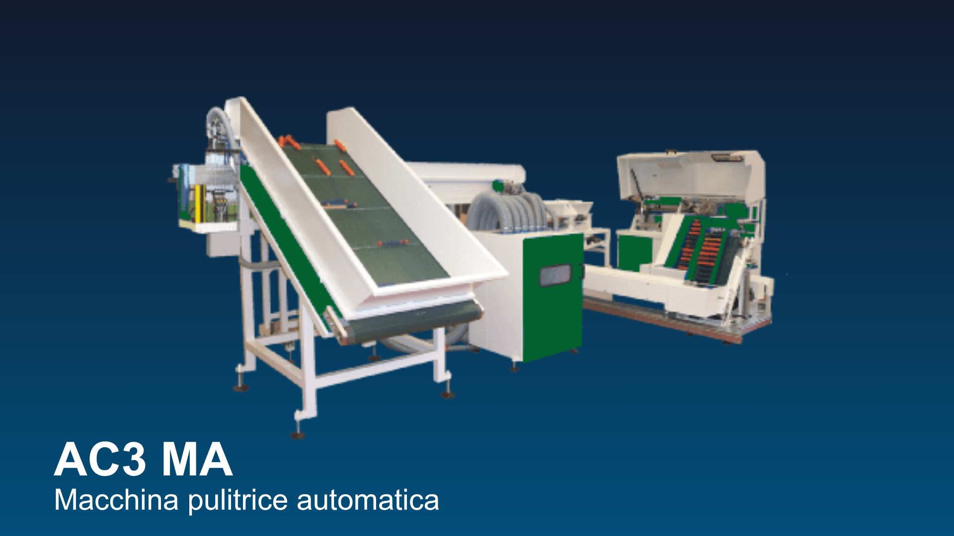 Macchina pulisci tubetti automatica filatura