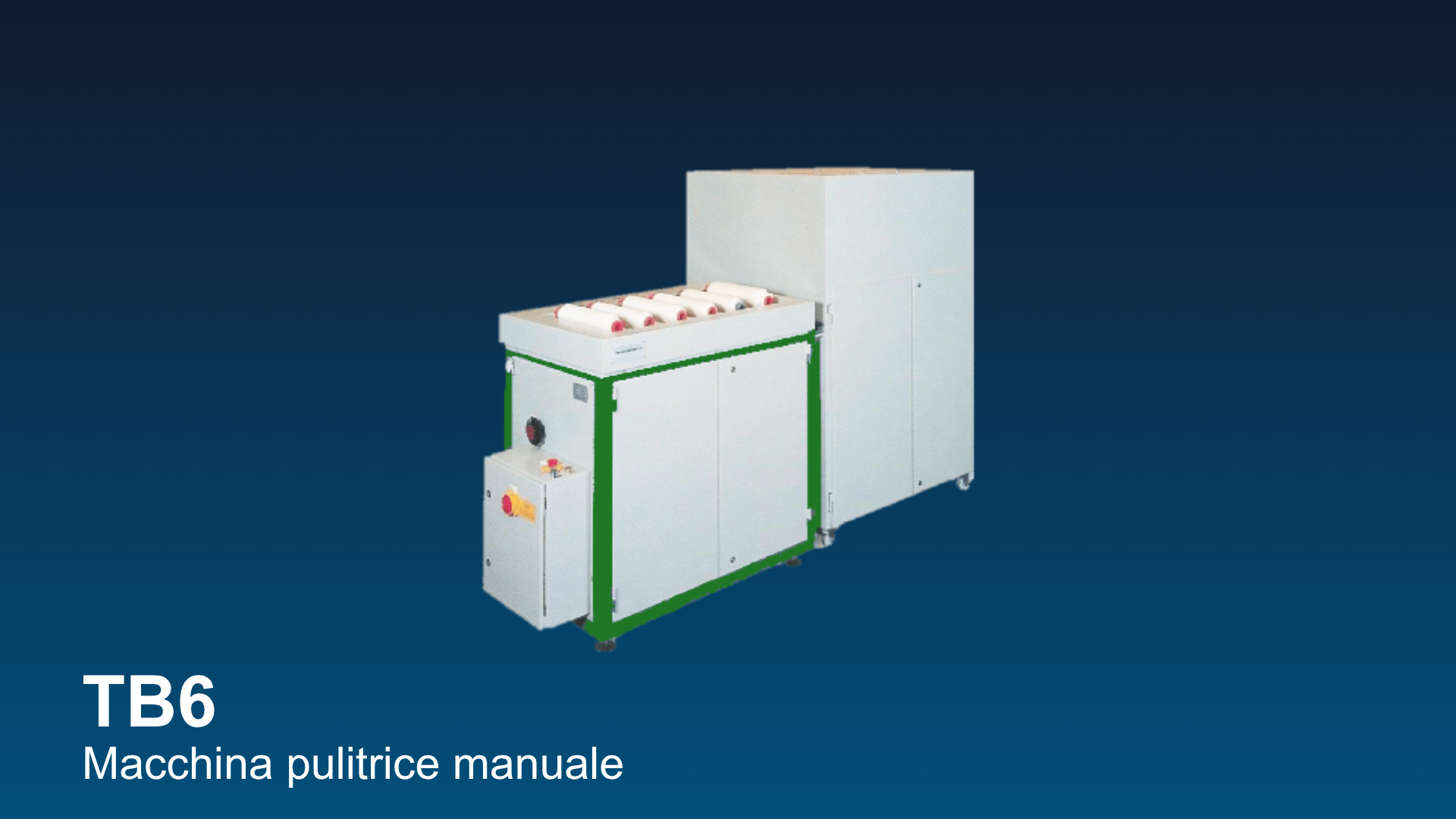 Macchina pulisci tubetti manuali spole banco